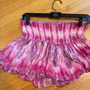 Pink Tie-Dye Women's Skirt